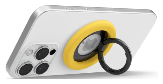 Spigen Nano Pop Magnetische MagSafe Ring Houder Standaard Geel afbeelding 13