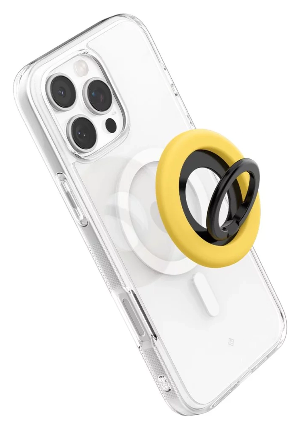 Spigen Nano Pop Magnetische MagSafe Ring Houder Standaard Geel afbeelding 14