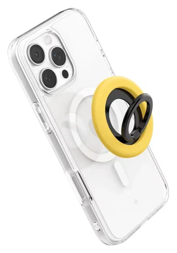 Spigen Nano Pop Magnetische MagSafe Ring Houder Standaard Geel afbeelding 14