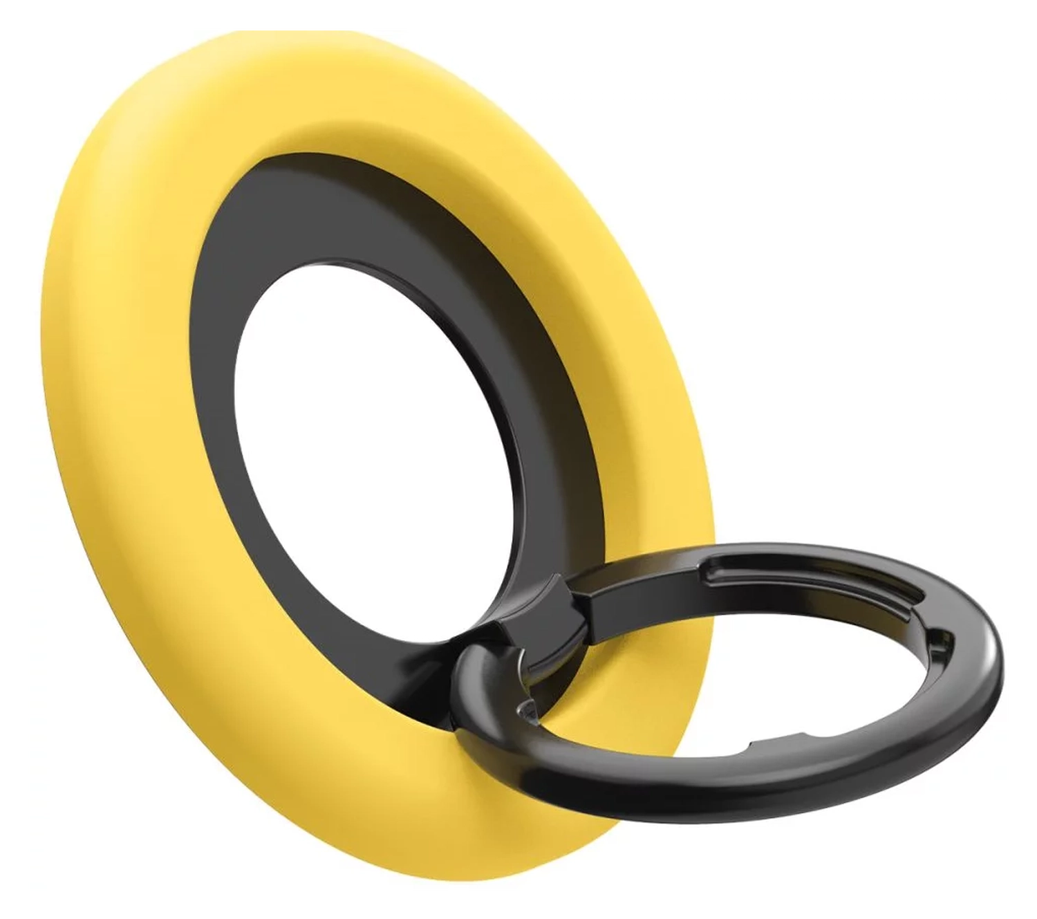 Spigen Nano Pop Magnetische MagSafe Ring Houder Standaard Geel afbeelding 2