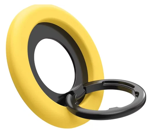 Spigen Nano Pop Magnetische MagSafe Ring Houder Standaard Geel afbeelding 2