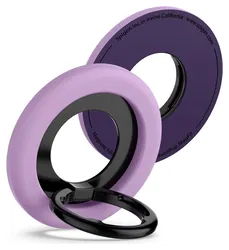 Spigen Nano Pop Magnetische MagSafe Ring Houder Standaard Paars afbeelding