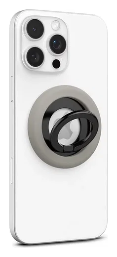 Spigen Nano Pop Magnetische MagSafe Ring Houder Standaard Grijs afbeelding 9