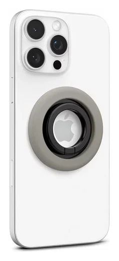 Spigen Nano Pop Magnetische MagSafe Ring Houder Standaard Grijs afbeelding 8