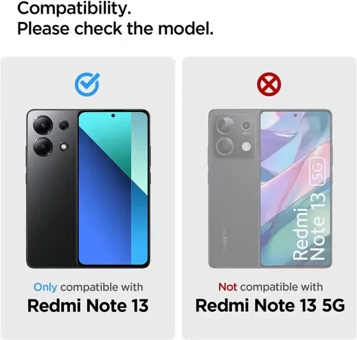 Spigen GLAS.tR Slim Xiaomi Redmi Note 13 4G Screen Protector [2-Pack] afbeelding 11