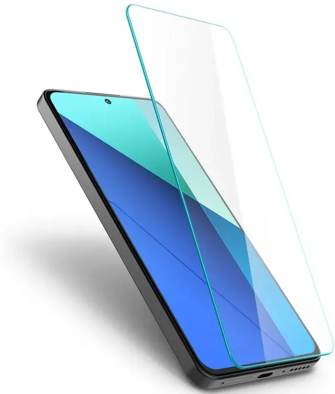 Spigen GLAS.tR Slim Xiaomi Redmi Note 13 4G Screen Protector [2-Pack] afbeelding 2