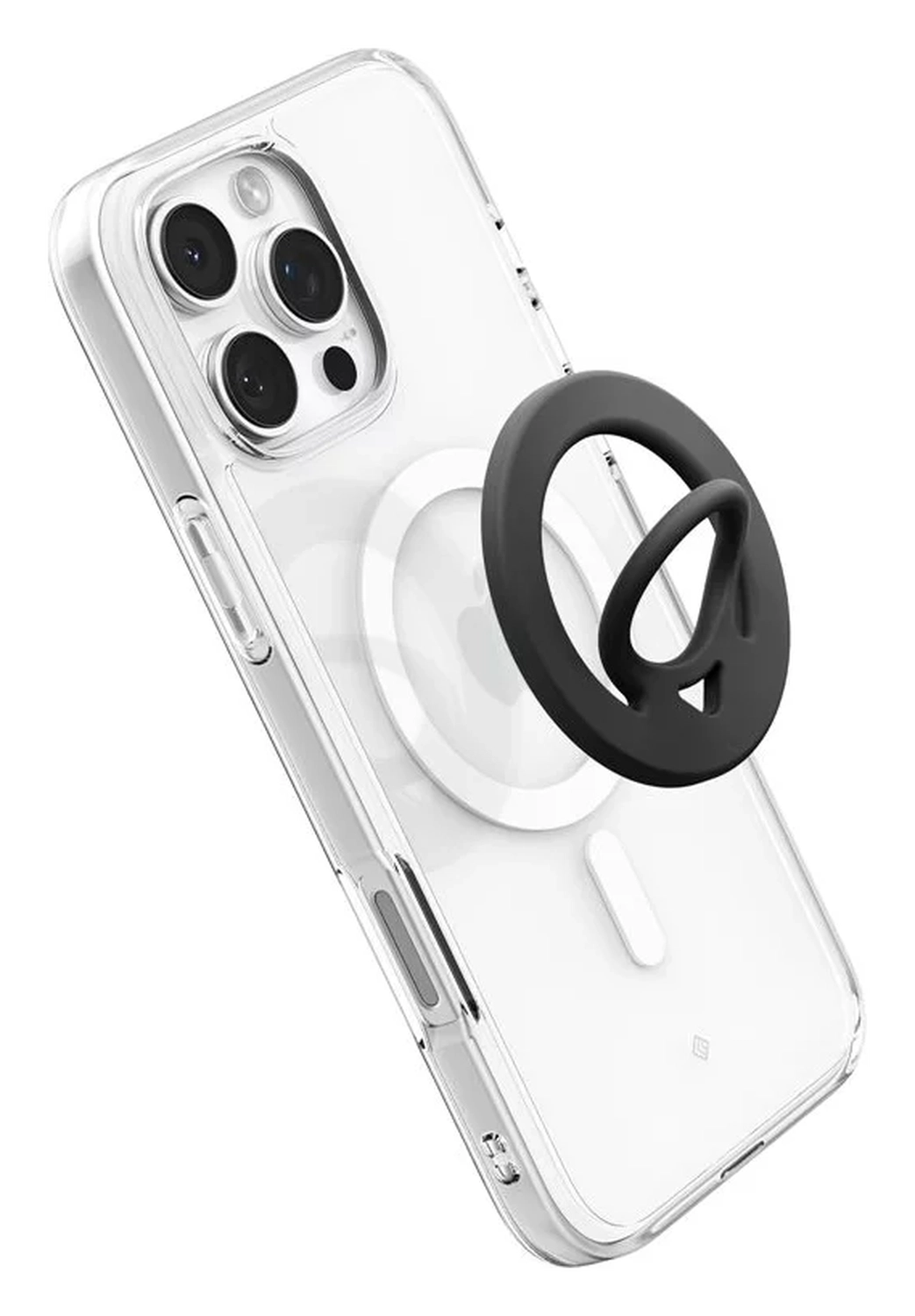 Spigen Dual Pop Magnetische MagSafe Telefoon Ring Houder Standaard Zwart afbeelding 1