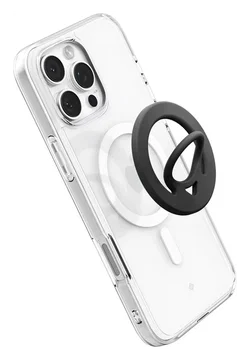 Spigen Dual Pop Magnetische MagSafe Telefoon Ring Houder Standaard Zwart