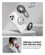 Spigen Dual Pop Magnetische MagSafe Telefoon Ring Houder Standaard Zwart afbeelding 3