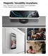 Spigen Dual Pop Magnetische MagSafe Telefoon Ring Houder Standaard Zwart afbeelding 5