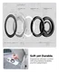 Spigen Dual Pop Magnetische MagSafe Telefoon Ring Houder Standaard Zwart afbeelding 7