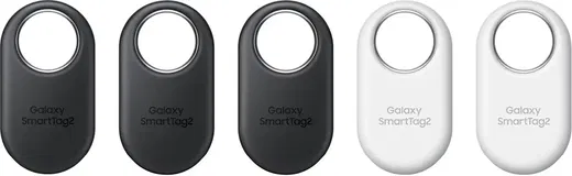 Origineel Samsung Galaxy SmartTag 2 Bluetooth Tracker 4+1 Pack Zwart/Wit afbeelding 2