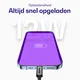 Set van 8 stuks 30cm Buddi Flex USB-A naar Lightning kabel afbeelding 4