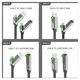 4smarts ComboCord Flat 240W USB-C/USB-A naar USB-C/Lightning Kabel 1.5M Grijs afbeelding 3