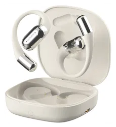 4smarts SkyBuds AI Screen Open-Ear Wireless Headset Bluetooth Oordopjes Beige afbeelding