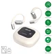4smarts SkyBuds AI Screen Open-Ear Wireless Headset Bluetooth Oordopjes Beige afbeelding 2