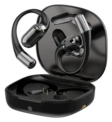 4smarts SkyBuds AI Screen Open-Ear Wireless Headset Bluetooth Oordopjes Zwart afbeelding