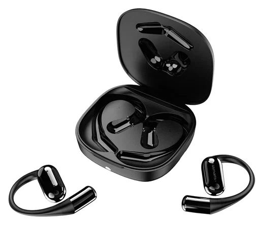 4smarts SkyBuds AI Screen Open-Ear Wireless Headset Bluetooth Oordopjes Zwart afbeelding 11