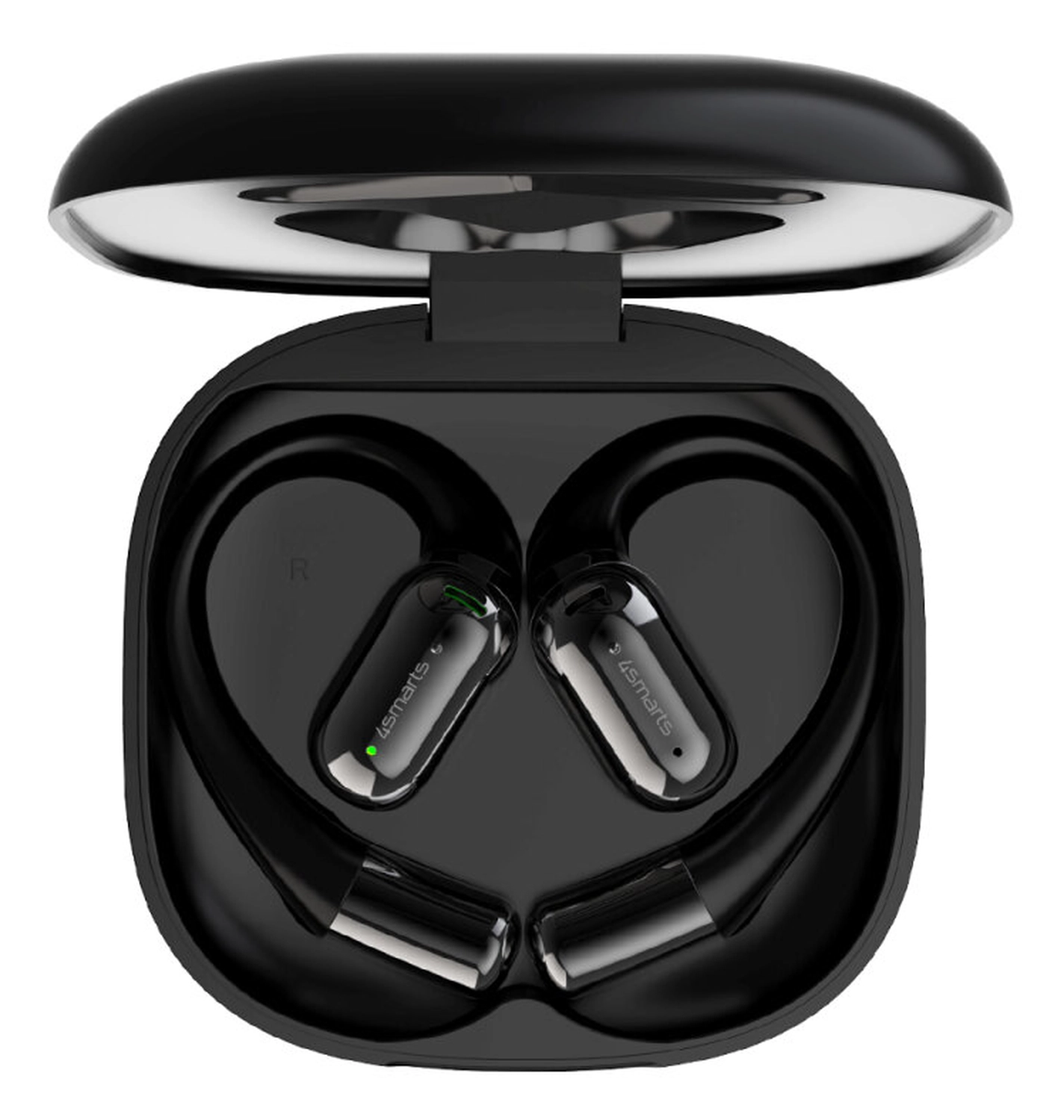 4smarts SkyBuds AI Screen Open-Ear Wireless Headset Bluetooth Oordopjes Zwart afbeelding 12