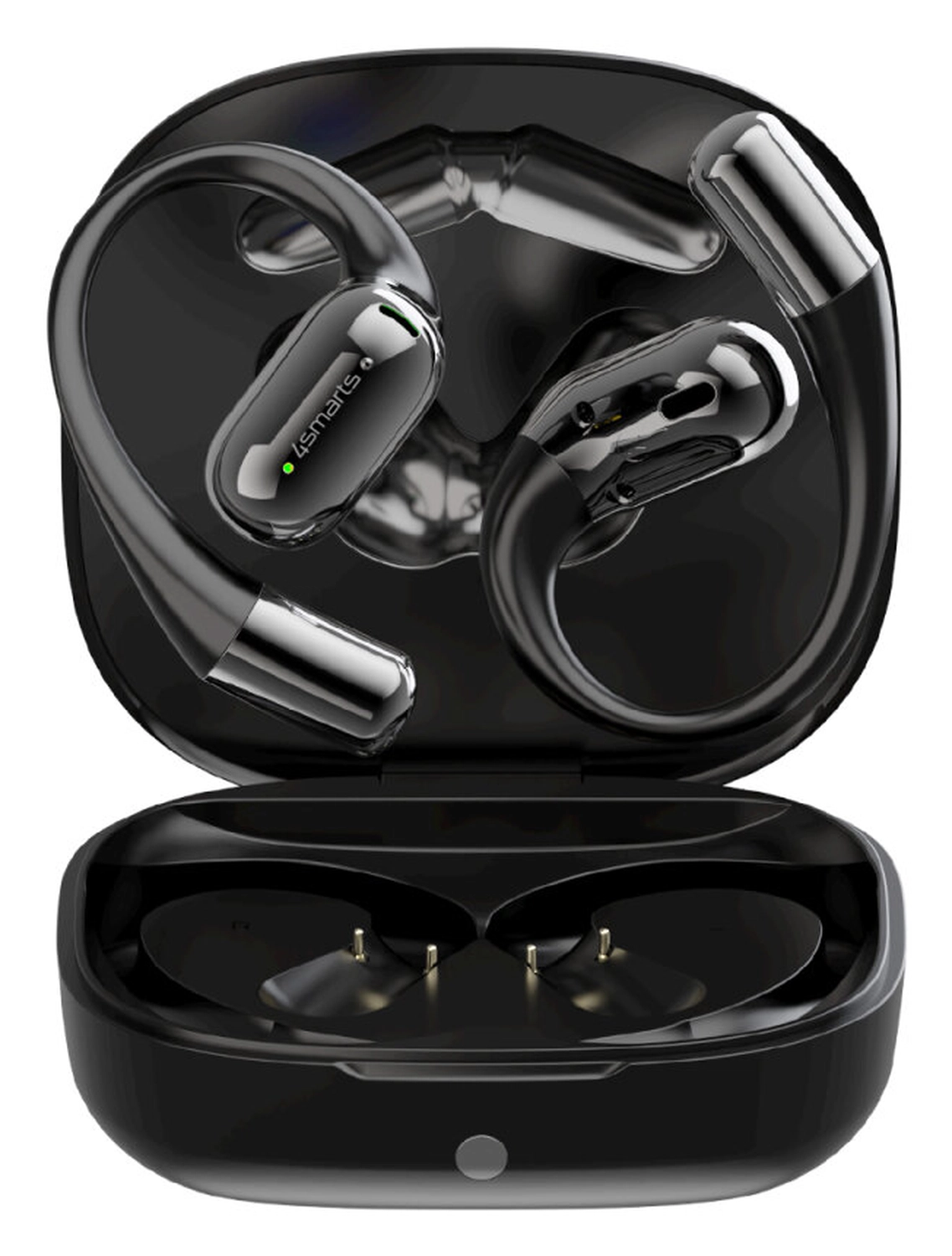 4smarts SkyBuds AI Screen Open-Ear Wireless Headset Bluetooth Oordopjes Zwart afbeelding 13