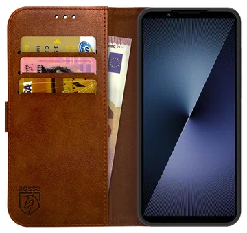 Rosso Element Sony Xperia 1 VII Hoesje Book Case Wallet Bruin