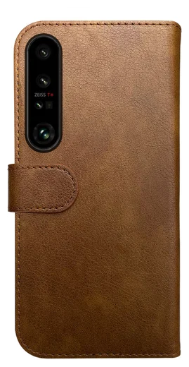 Rosso Element Sony Xperia 1 VII Hoesje Book Case Wallet Bruin afbeelding 2