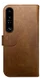Rosso Element Sony Xperia 1 VII Hoesje Book Case Wallet Bruin afbeelding 2