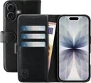 Rosso Element Apple iPhone 17 Hoesje Book Case Wallet Zwart