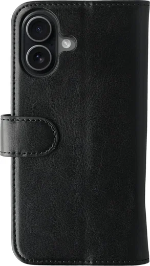 Rosso Element Apple iPhone 17 Hoesje Book Case Wallet Zwart afbeelding 2