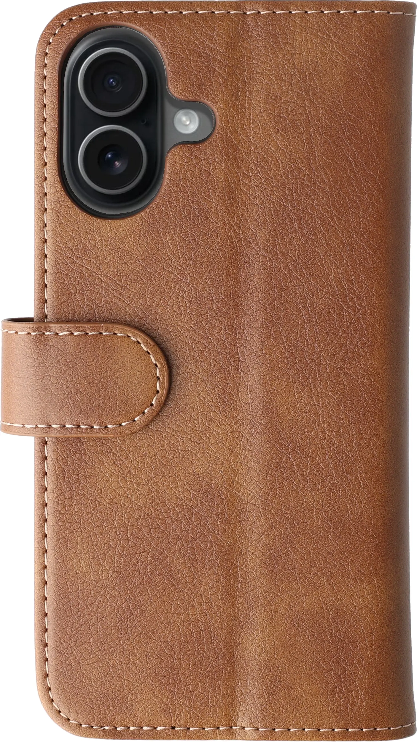 Rosso Element Apple iPhone 17 Hoesje Book Case Wallet Bruin afbeelding 2