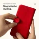 Rosso Element Apple iPhone 17 Hoesje Book Case Wallet Rood afbeelding 7