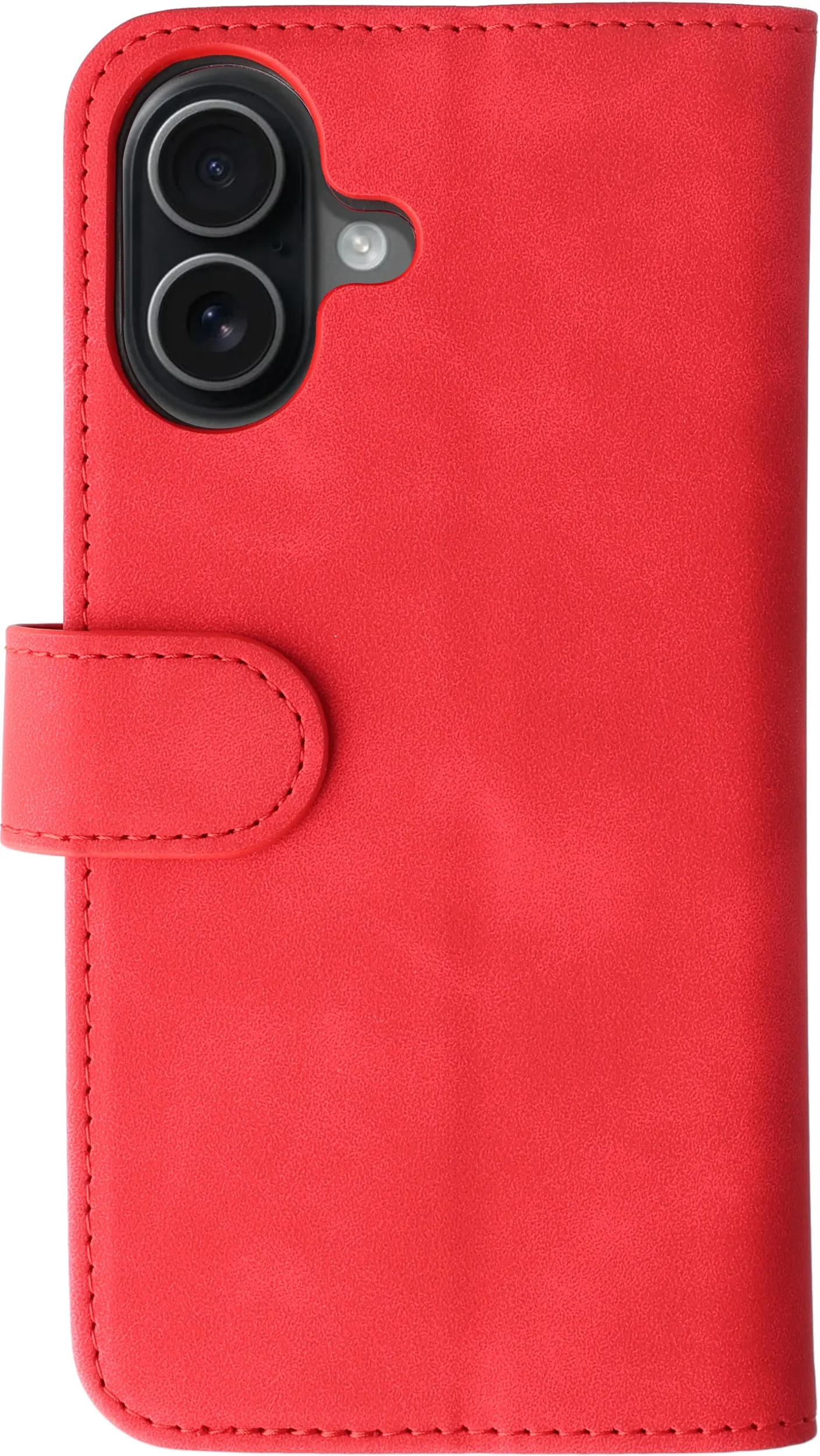 Rosso Element Apple iPhone 17 Hoesje Book Case Wallet Rood afbeelding 2