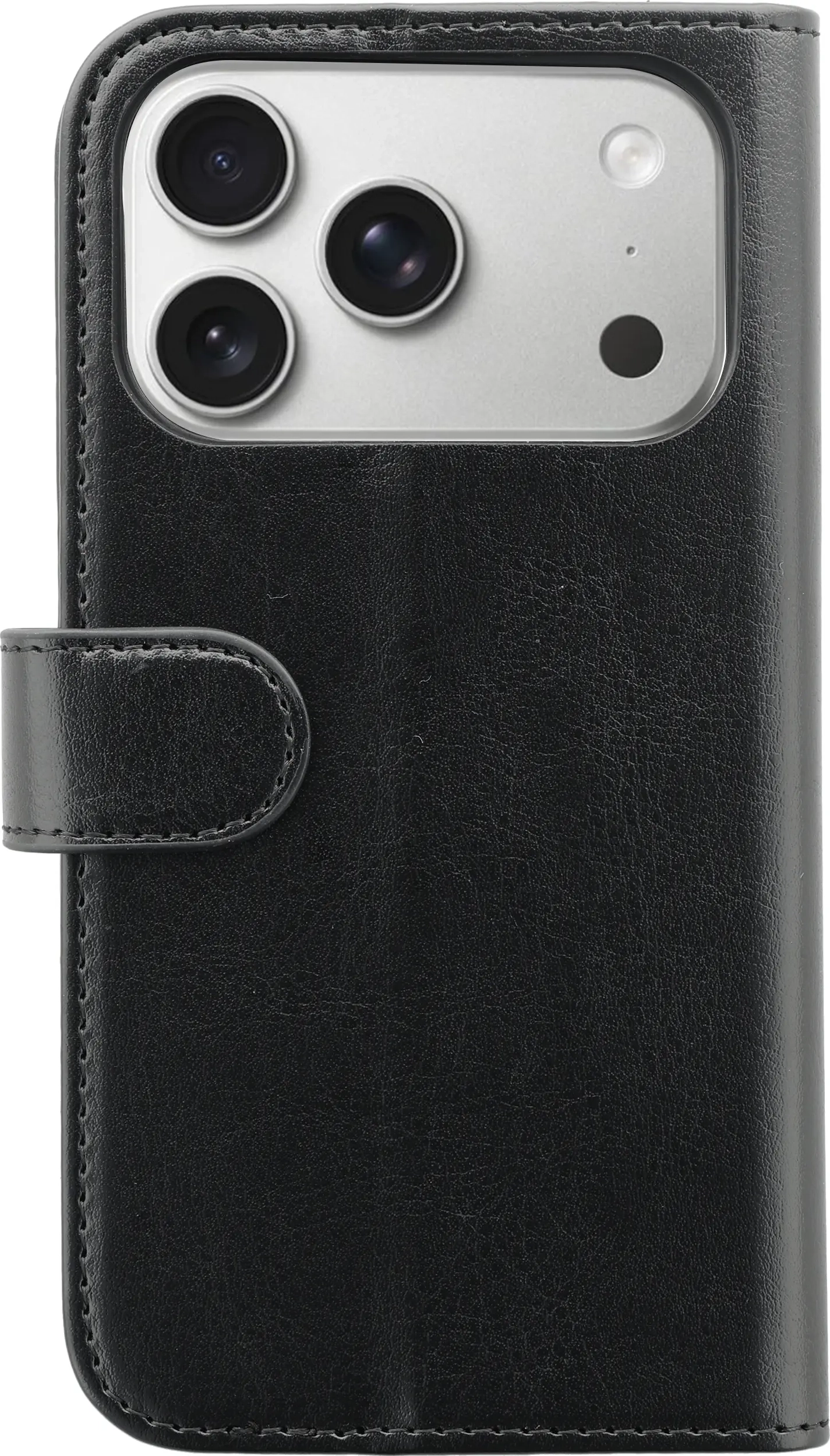 Rosso Element Apple iPhone 17 Pro Hoesje Book Case Wallet Zwart afbeelding 2