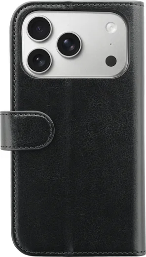 Rosso Element Apple iPhone 17 Pro Hoesje Book Case Wallet Zwart afbeelding 2