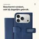 Rosso Element Apple iPhone 17 Pro Hoesje Book Case Wallet Blauw afbeelding 4