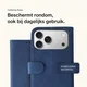 Rosso Element Apple iPhone 17 Pro Max Hoesje Book Case Wallet Blauw afbeelding 4
