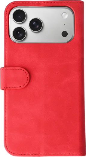 Rosso Element Apple iPhone 17 Pro Max Hoesje Book Case Wallet Rood afbeelding 2