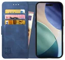 Rosso Element Apple iPhone Air Hoesje Book Case Wallet Blauw