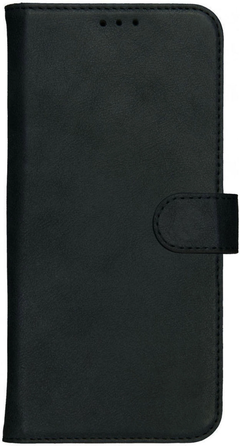 Rosso Deluxe Apple iPhone 17 Pro Hoesje Echt Leer Book Case Zwart afbeelding 15