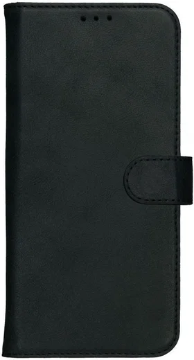 Rosso Deluxe Apple iPhone 17 Pro Hoesje Echt Leer Book Case Zwart afbeelding 15
