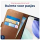 Rosso Deluxe Apple iPhone 17 Pro Hoesje Echt Leer Book Case Bruin afbeelding 6