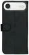 Rosso Deluxe Apple iPhone Air Hoesje Echt Leer Book Case Zwart afbeelding 11