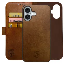 Rosso Element Uitneembaar 2-in-1 Apple iPhone 17 Hoesje Bruin afbeelding