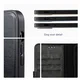 Rosso Element Uitneembaar 2-in-1 Apple iPhone 17 Pro Hoesje Zwart afbeelding 7