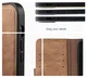 Rosso Element Uitneembaar 2-in-1 Apple iPhone 17 Pro Hoesje Bruin afbeelding 9