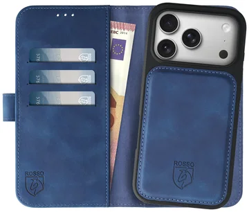 Rosso Element Uitneembaar 2-in-1 Apple iPhone 17 Pro Hoesje Blauw