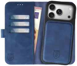 Rosso Element Uitneembaar 2-in-1 Apple iPhone 17 Pro Hoesje Blauw afbeelding