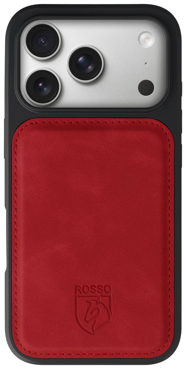 Rosso Element Uitneembaar 2-in-1 Apple iPhone 17 Pro Hoesje Rood afbeelding 5