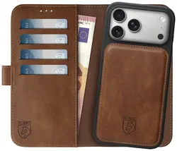 Rosso Element Uitneembaar 2-in-1 Apple iPhone 17 Pro Max Hoesje Bruin afbeelding