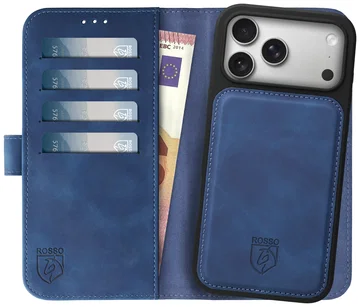 Rosso Element Uitneembaar 2-in-1 Apple iPhone 17 Pro Max Hoesje Blauw